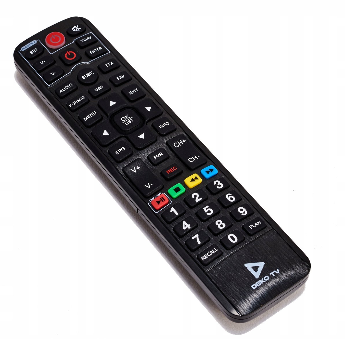 Deko Electronics - DekoTV Mini - DVB-T2 HEVC H.265 Ontvanger - Full HD - HDMI Stick - Onzichtbaar achter TV - Met Programmeerbare Afstandsbediening