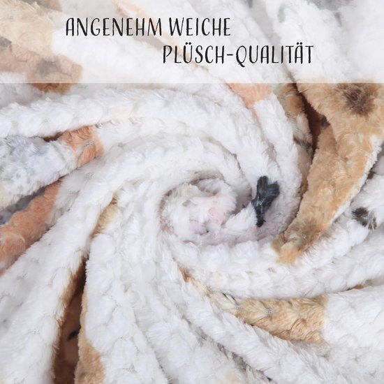 Knuffeldeken voor Kinderen - 85 x 120 cm, Warm en Cozy Fleecedeken voor Bed en Bank — afbeelding 2