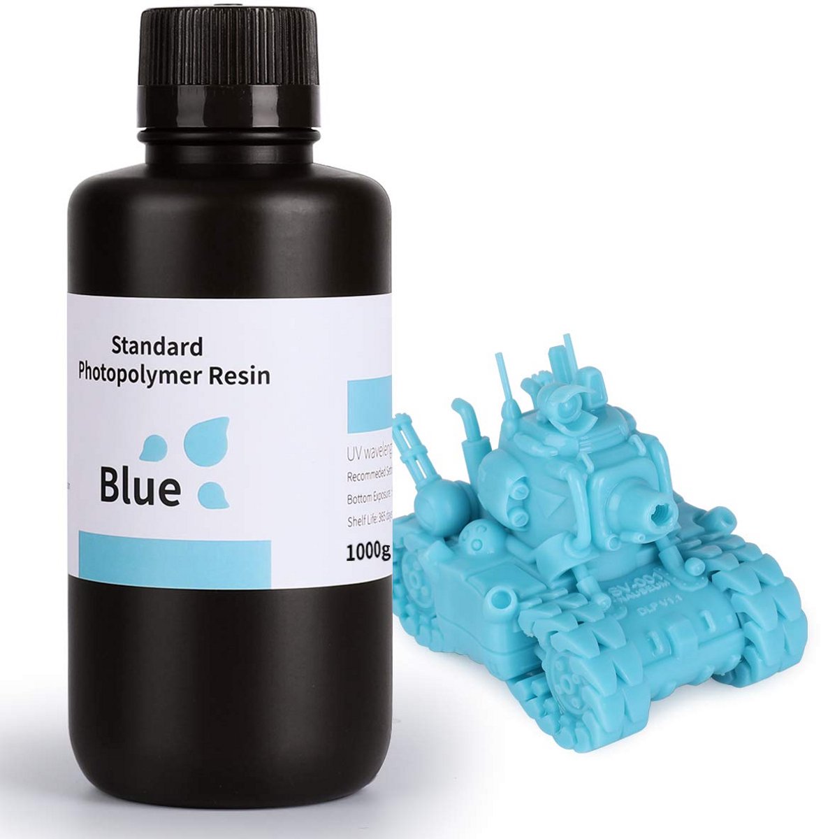 UV Hars voor LCD 3D Printer 405nm Fotopolymeerhars Blauw 1000g