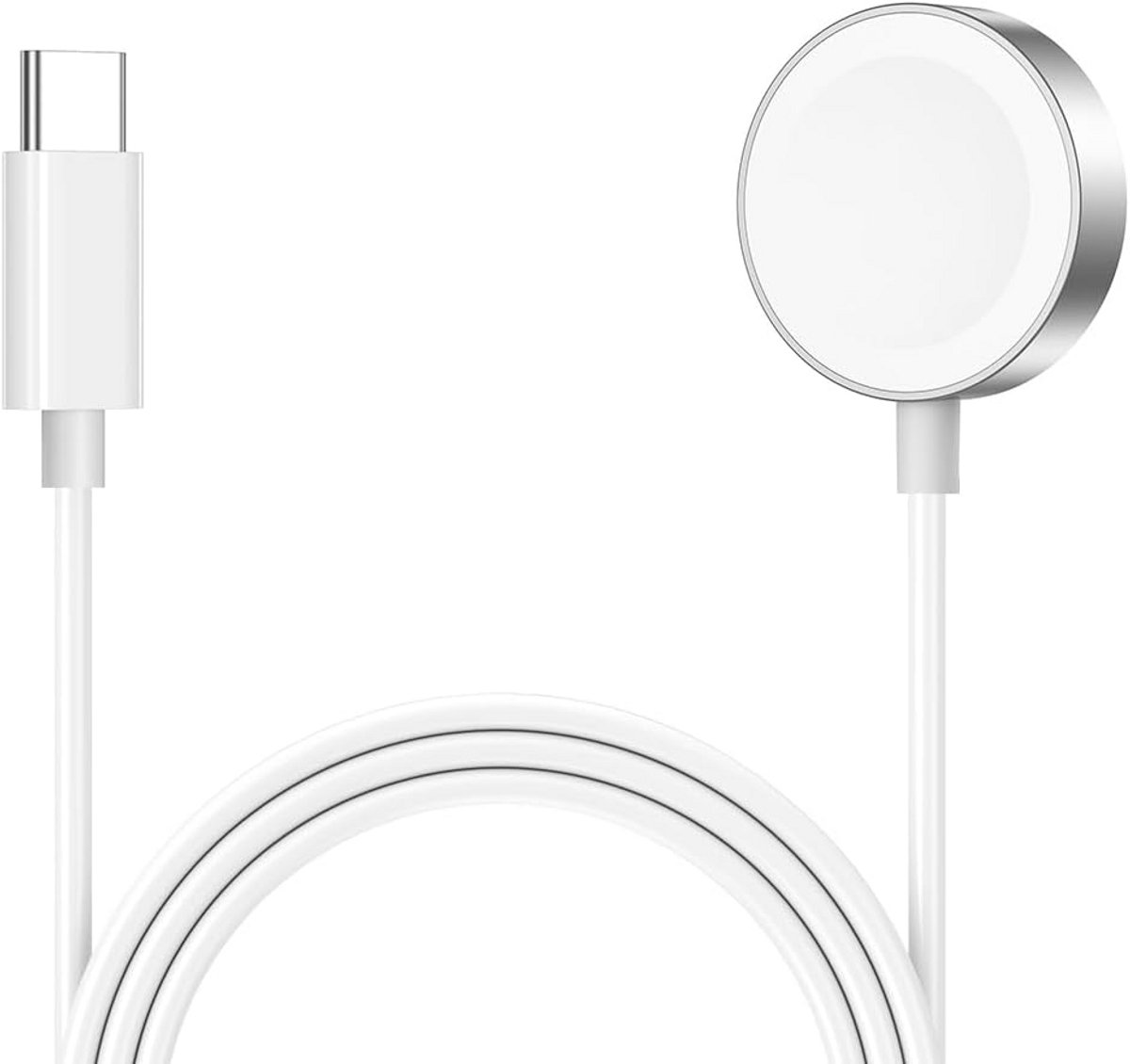 Horloge Oplader Kabel naar USB-C Adapter - Universele Oplaadkabel