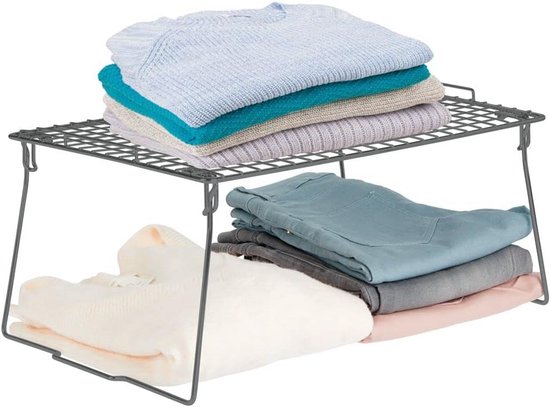 Heavy Duty Uitbreidbare Kast Plank Divider Organizer Rack