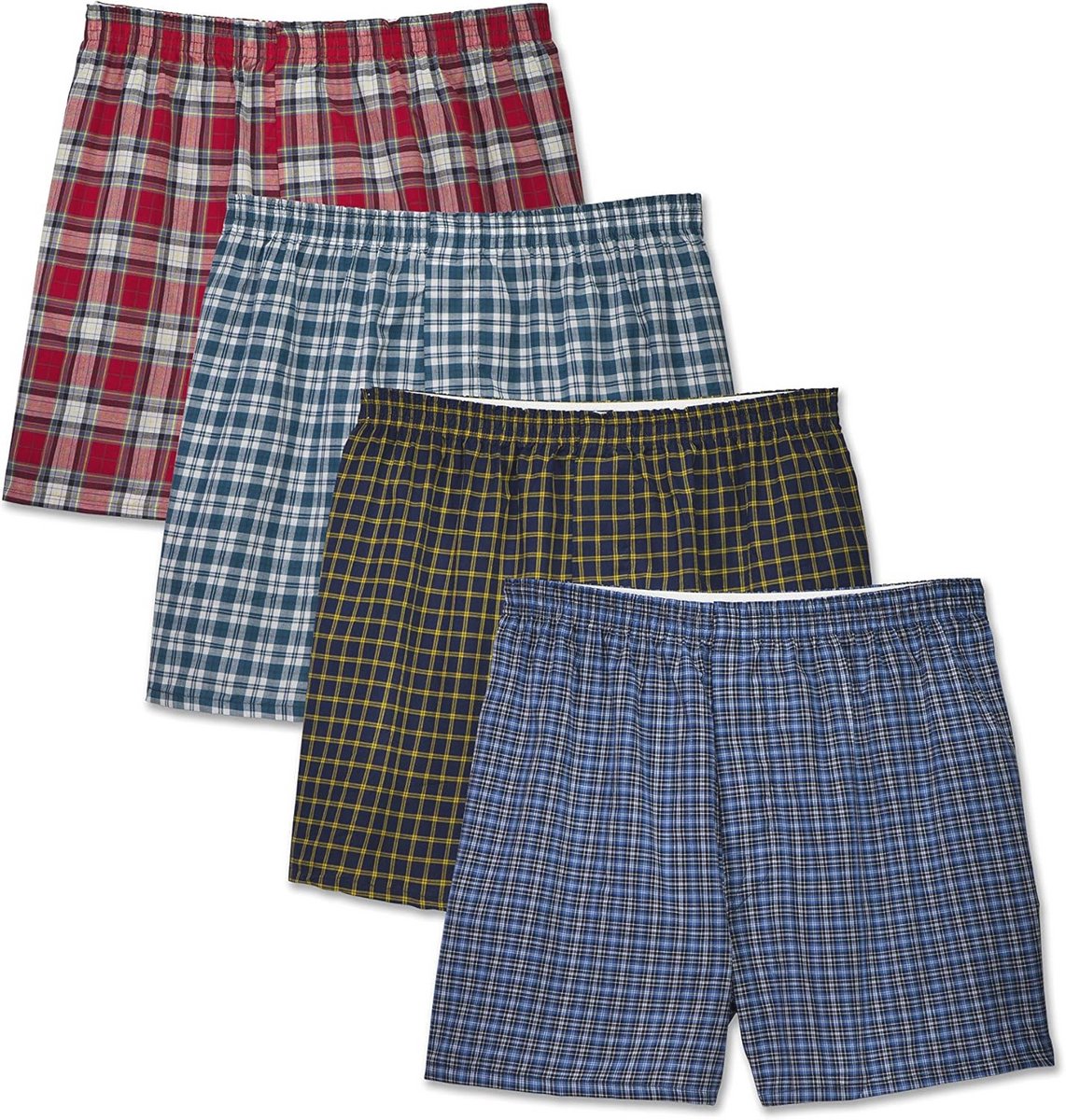 Heren Boxershorts - Relaxed Fit, Vocht Afvoerende, Assortiment Kleuren (1-Pack)