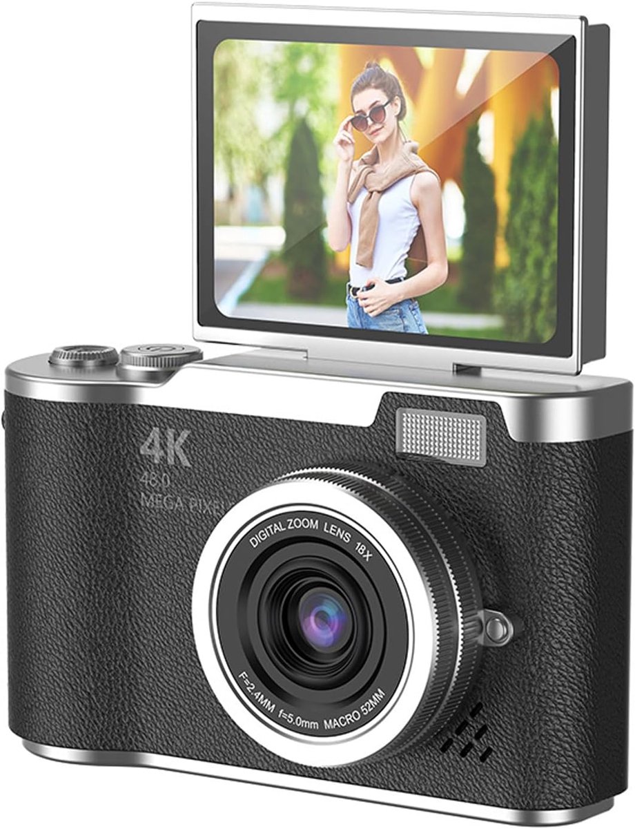 Digitale camera, 4 K, digitaal: 48 MP, digitale apparaten met 180