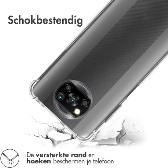 iMoshion Coque Xiaomi Poco X3 (Pro) - Transparente