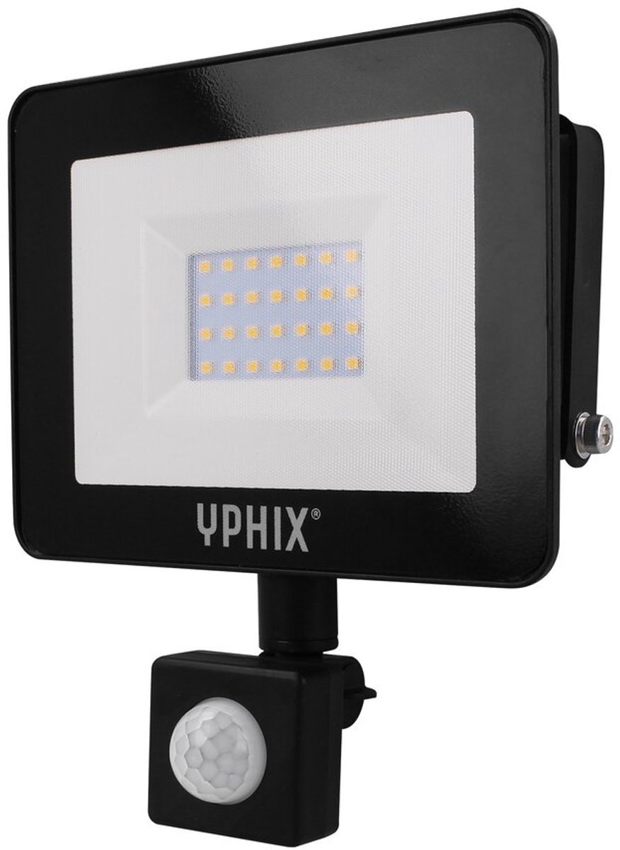 LED Schijnwerper met bewegingsmelder Pro 30W 4000K IP44 - Buitenlamp met bewegingssensor
