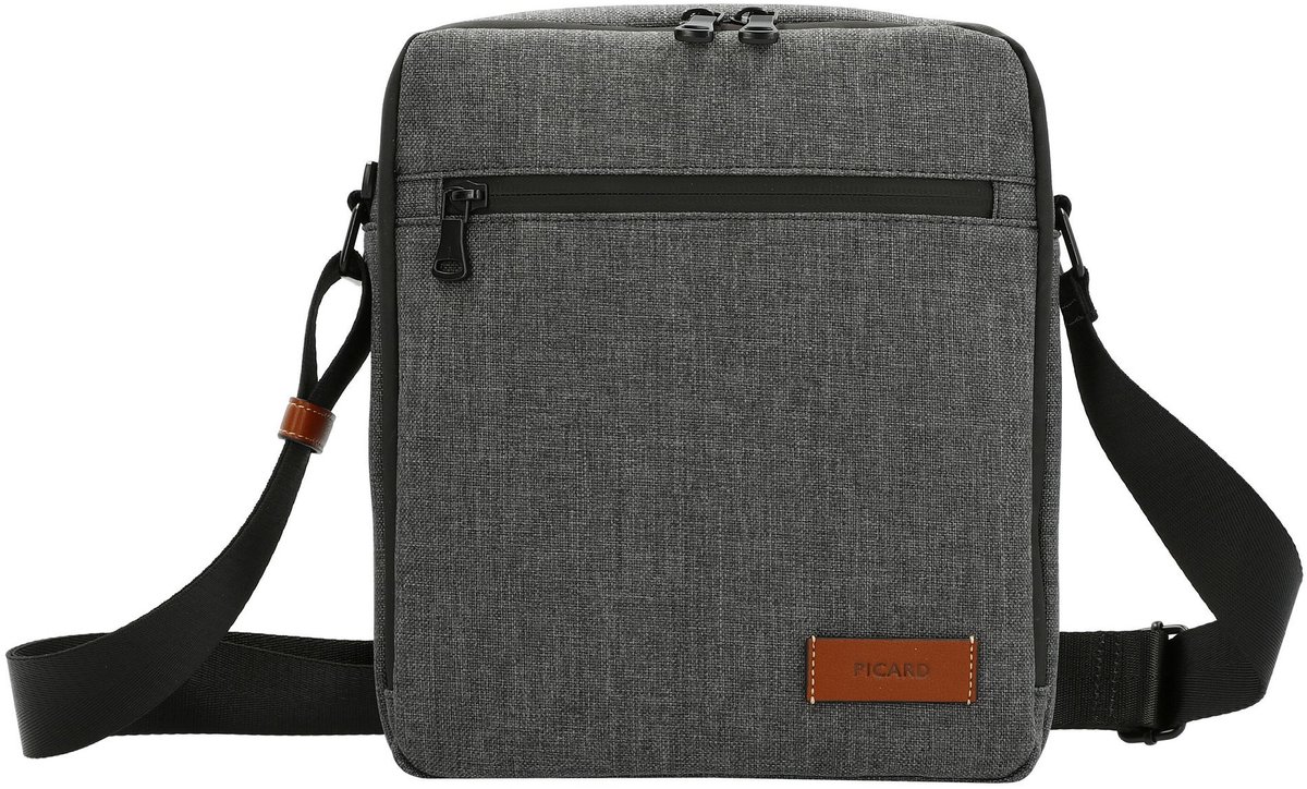 PICARD Schoudertas Go Eco Crossover Bag Anthrazit Antraciet