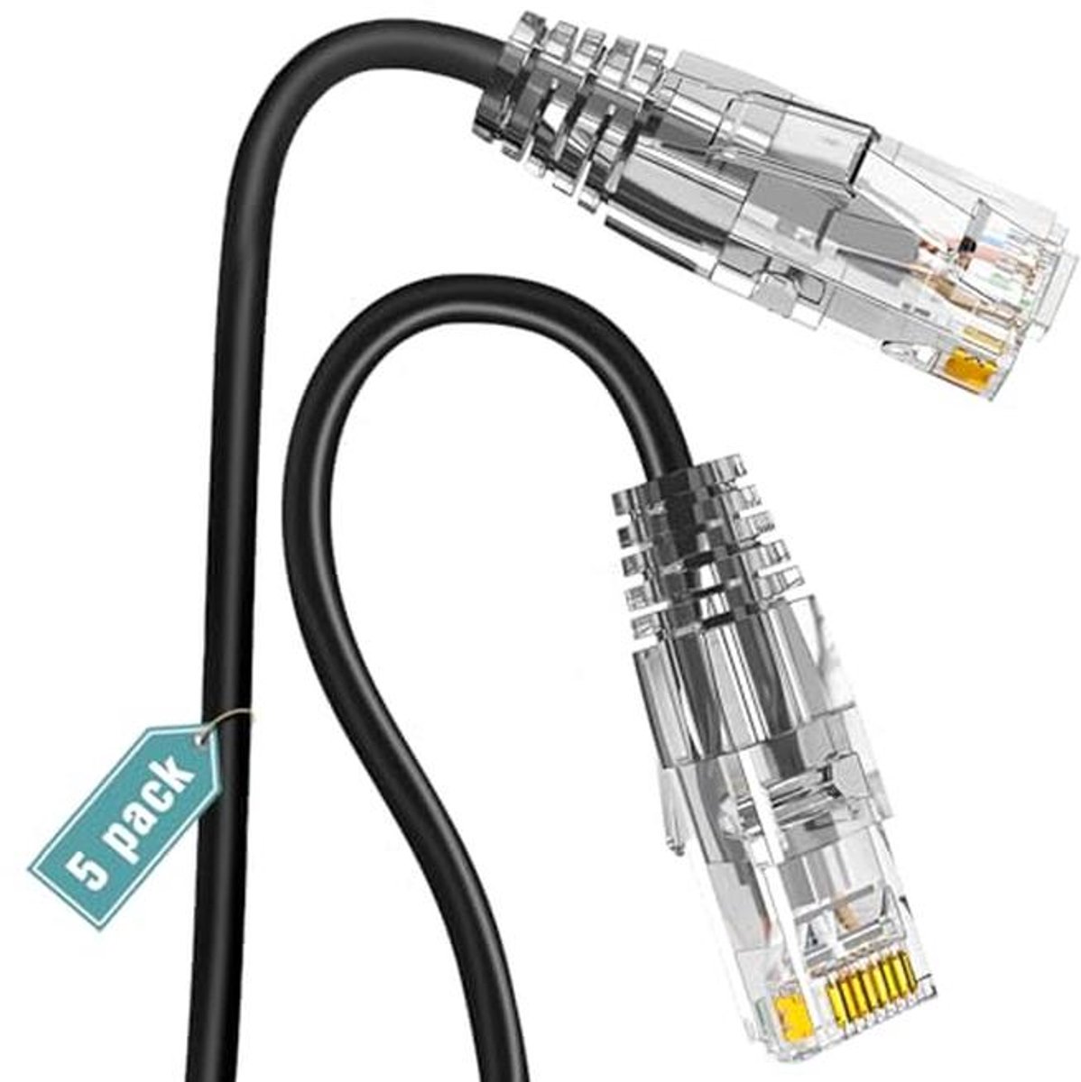 Cat6a Patchkabel 2 m - Snelle Netwerkkabel met 10 Gbps en 550 MHz