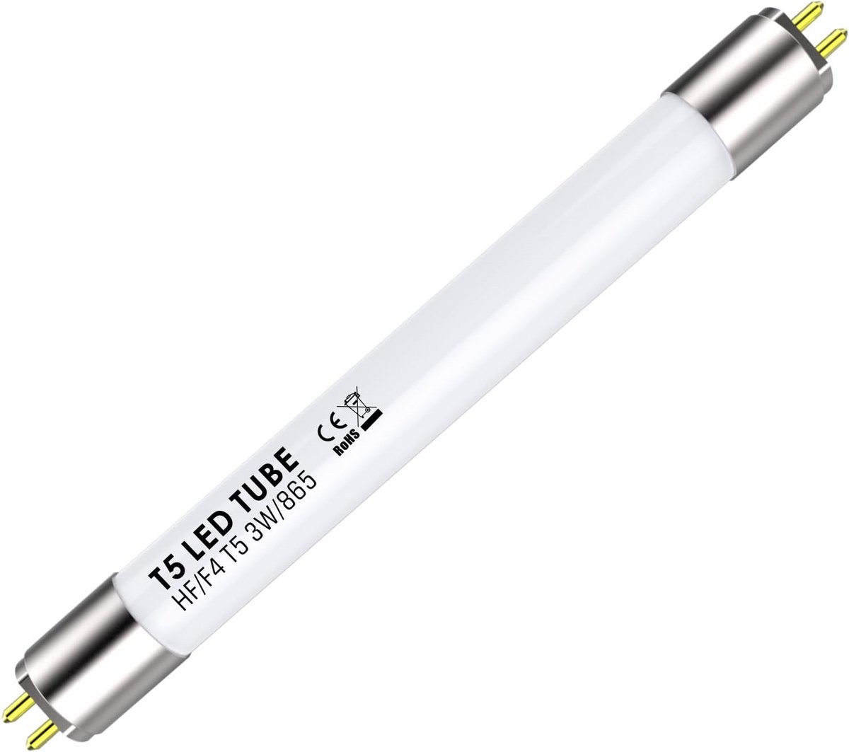 LED TL Buis T5 135mm 3W Daglicht (6500K) Compacte Vervanging G5 Fitting