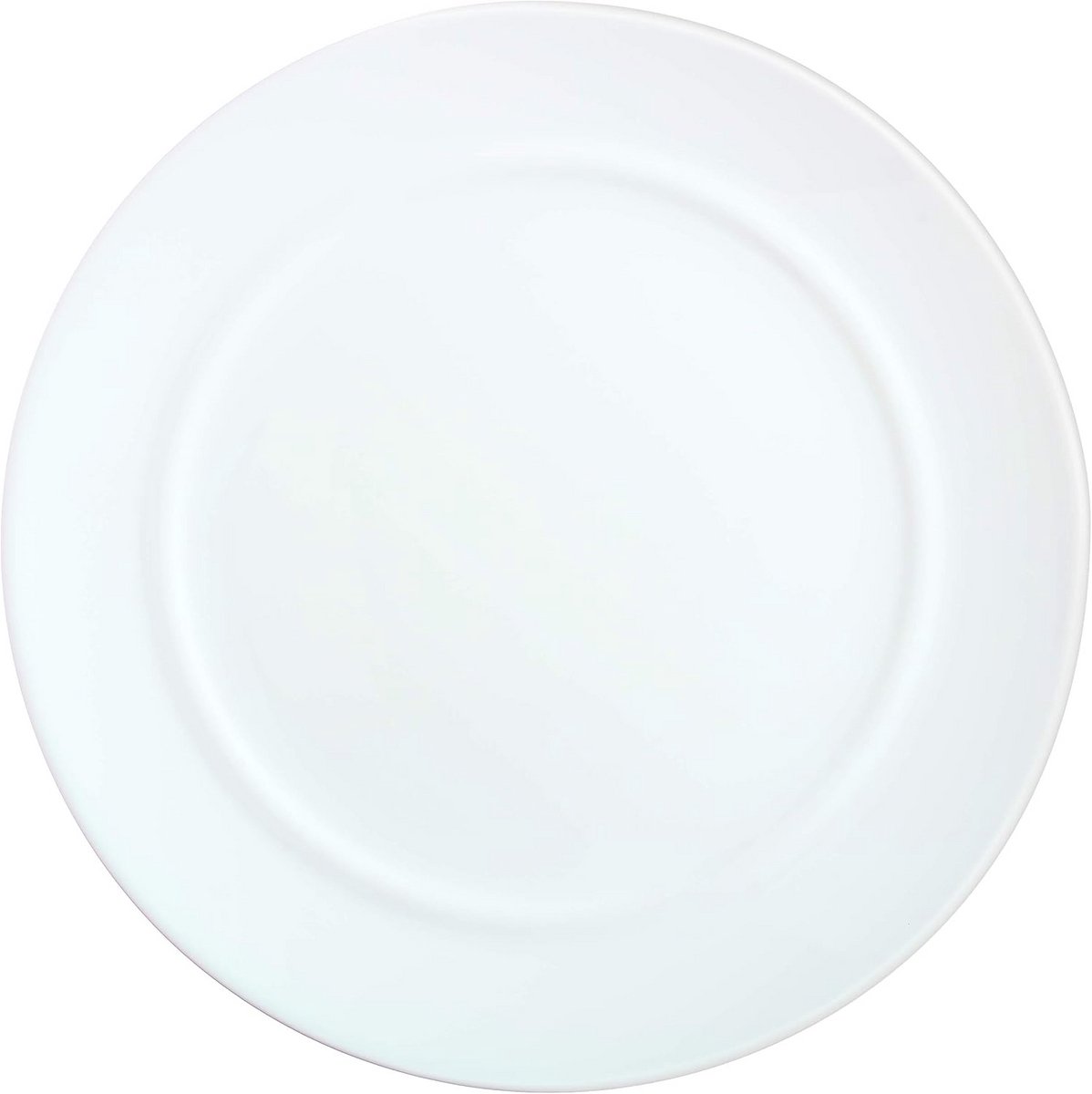 Opal Witte Platte Borden 25 cm - Versterkt Glas