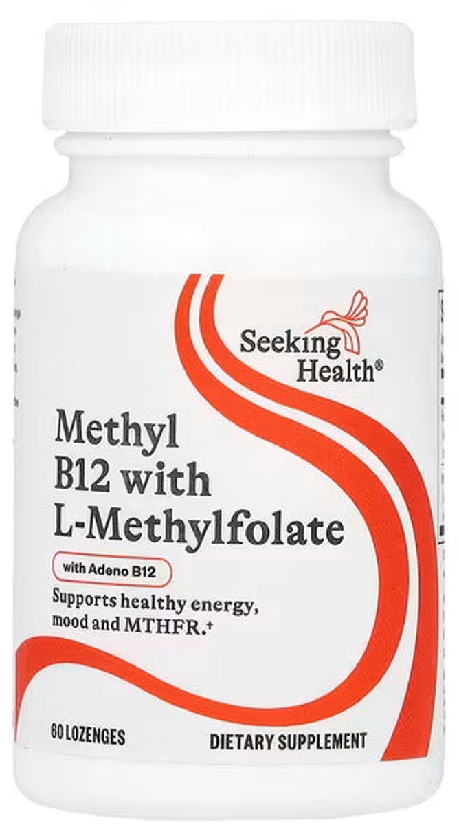 Methyl B12 with L-Methylfolate (60 lozenges) - Seeking Health