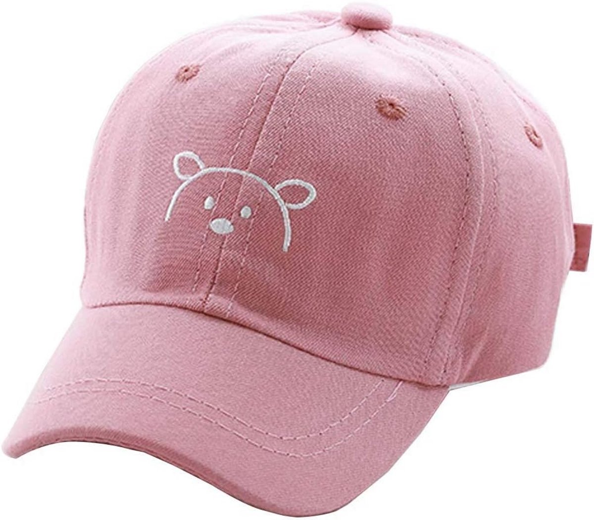 Verstelbare Zonnehoed voor Kinderen - Roze (hot pink)