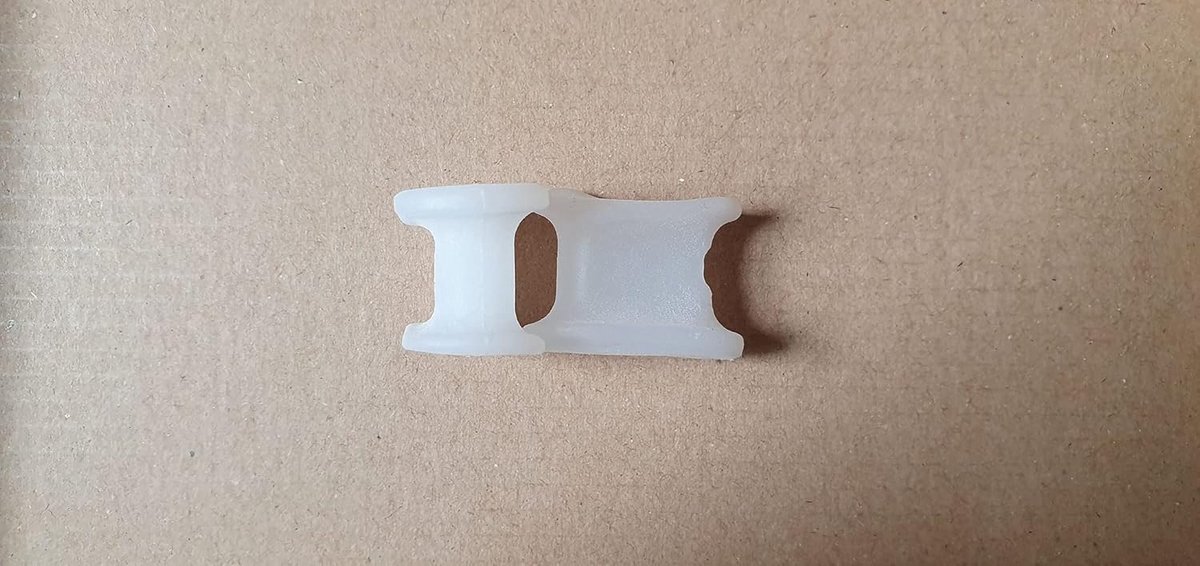 Flexibele Siliconen Teen Spreiders voor Kleine Teen Bogen (Set van 2)