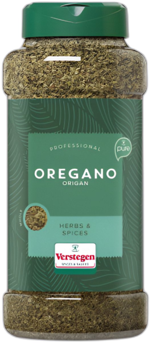 Verstegen - Oregano heel - Pure - Strooibus large - Kruiden & specerijen - 120g