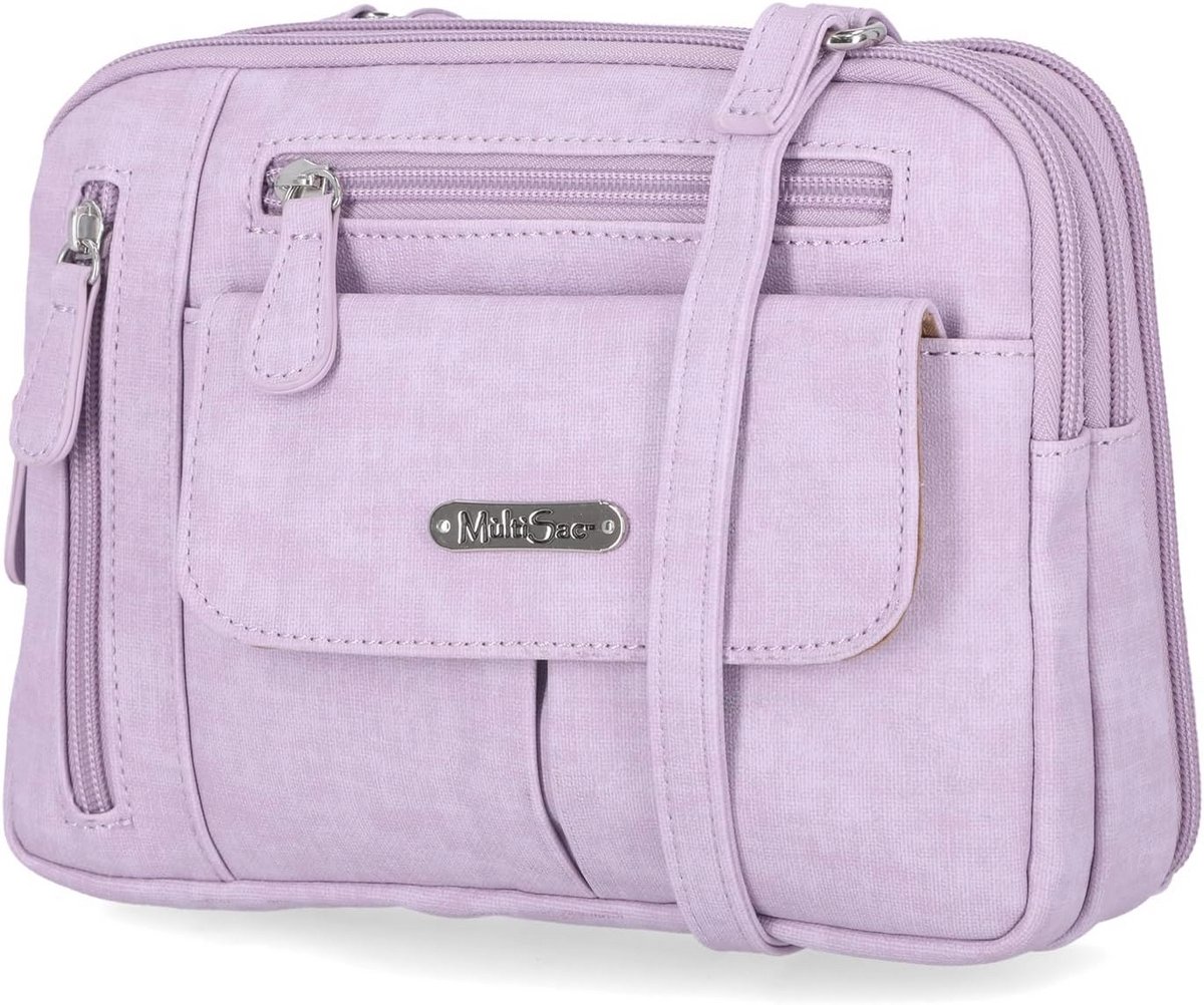 Drie Compartimenten Crossbody Bag