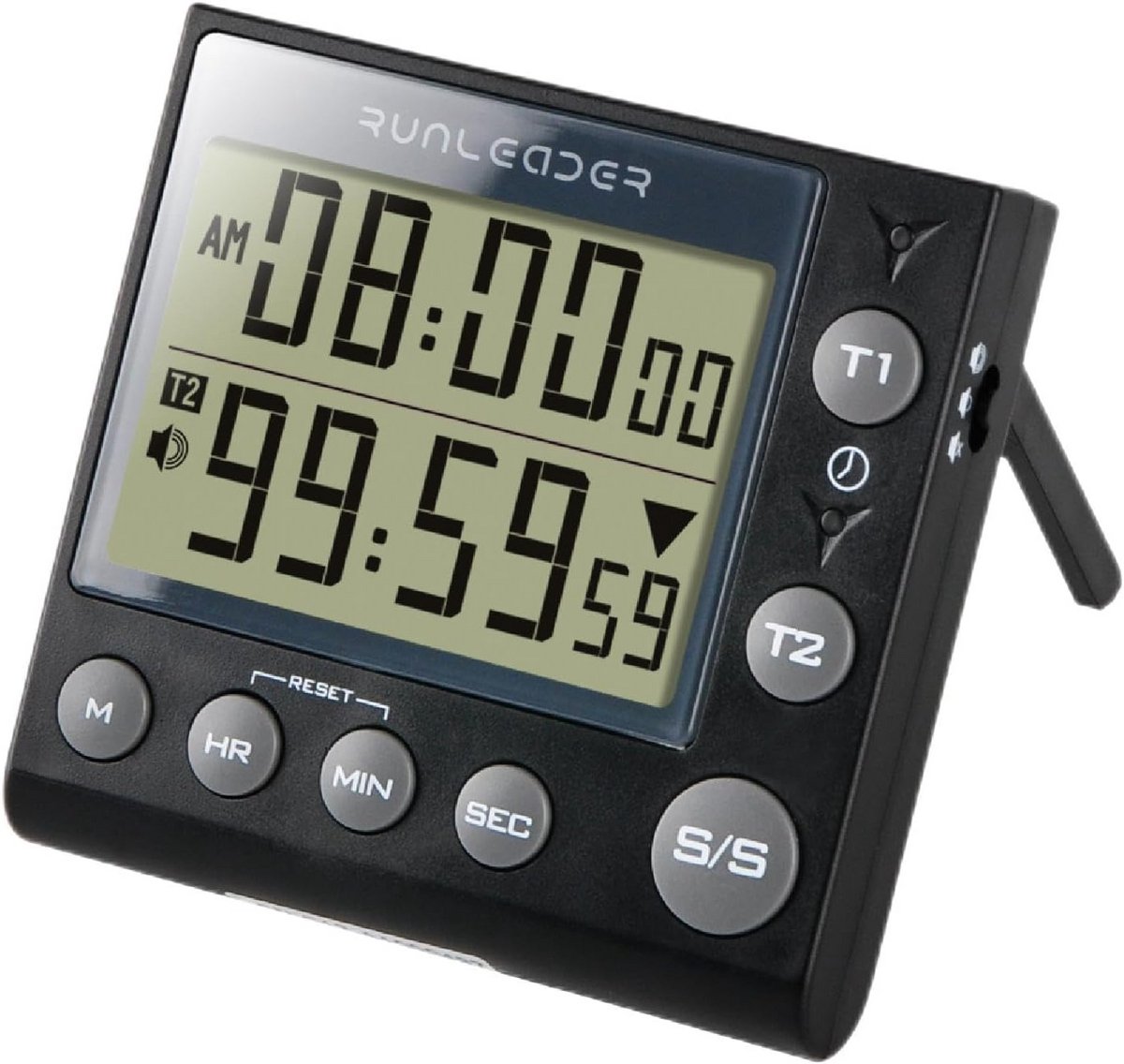 Digitale Keukentimer met Dubbel Kanaal, Stopwatch en Geheugenfunctie