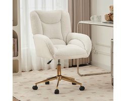 office chair，Ergonomische bureaustoel, draaibare bureaustoel voor binnen, in hoogte verstelbaar, Bureaustoel voor volwassenen