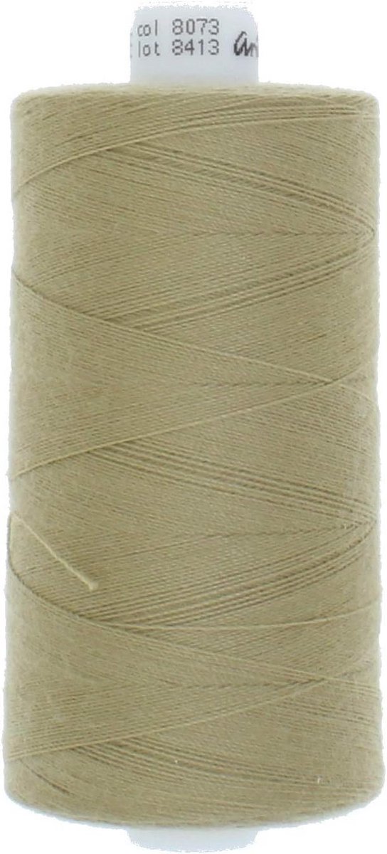 Naaigaren Set 1000m Polyester - Verschillende Diktes 30, 50, 80, 120 - Beige
