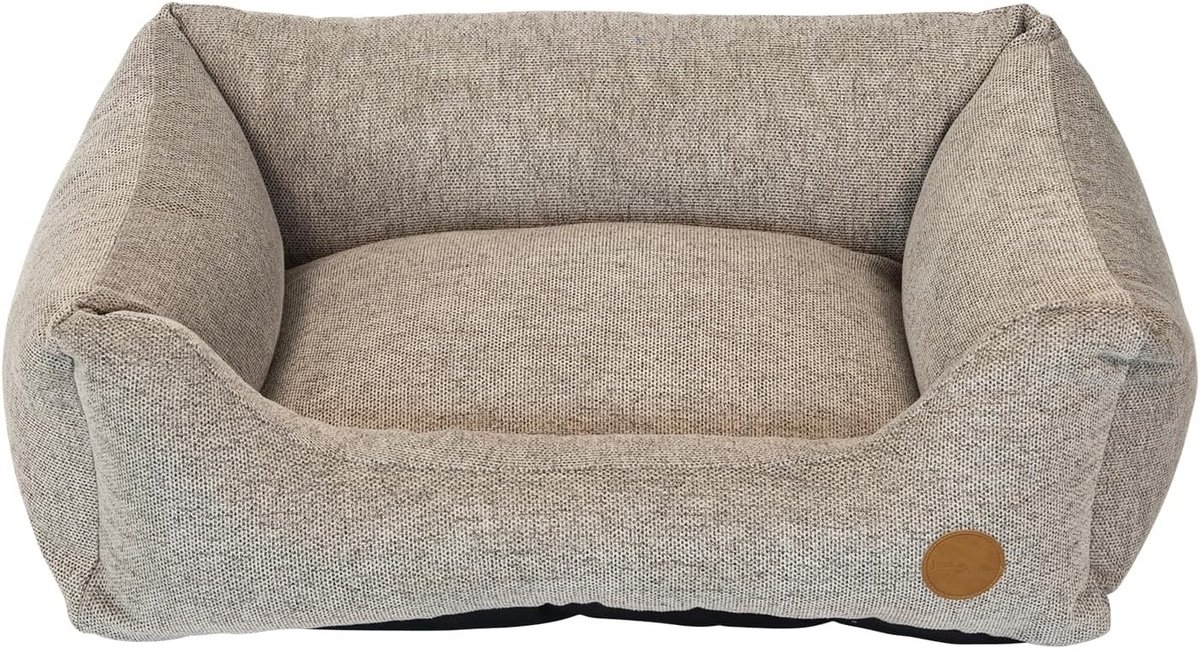 Hondenkussen Sofa Beige Maat M Comfortabel & Wasbaar Luxe Hondenbed