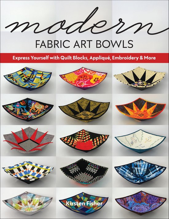 Modern Fabric Art Bowls - cover