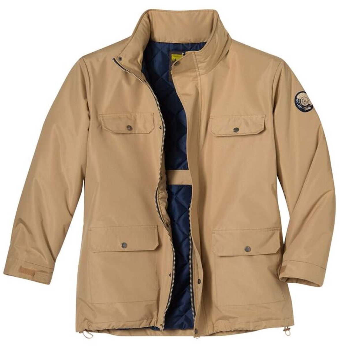 ATLAS FOR MEN - parka van waterafstotend Microtech-materiaal - Heren - Verkrijgbaar in grote maten - M