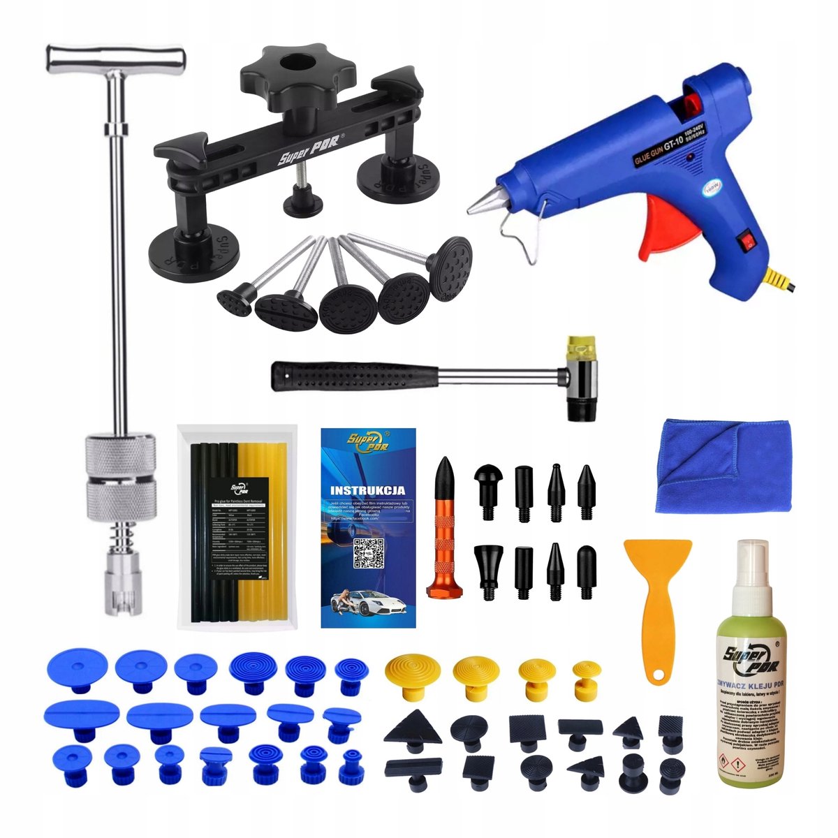 Professionele Deuk Verwijderaar Set - PDR Gereedschap
