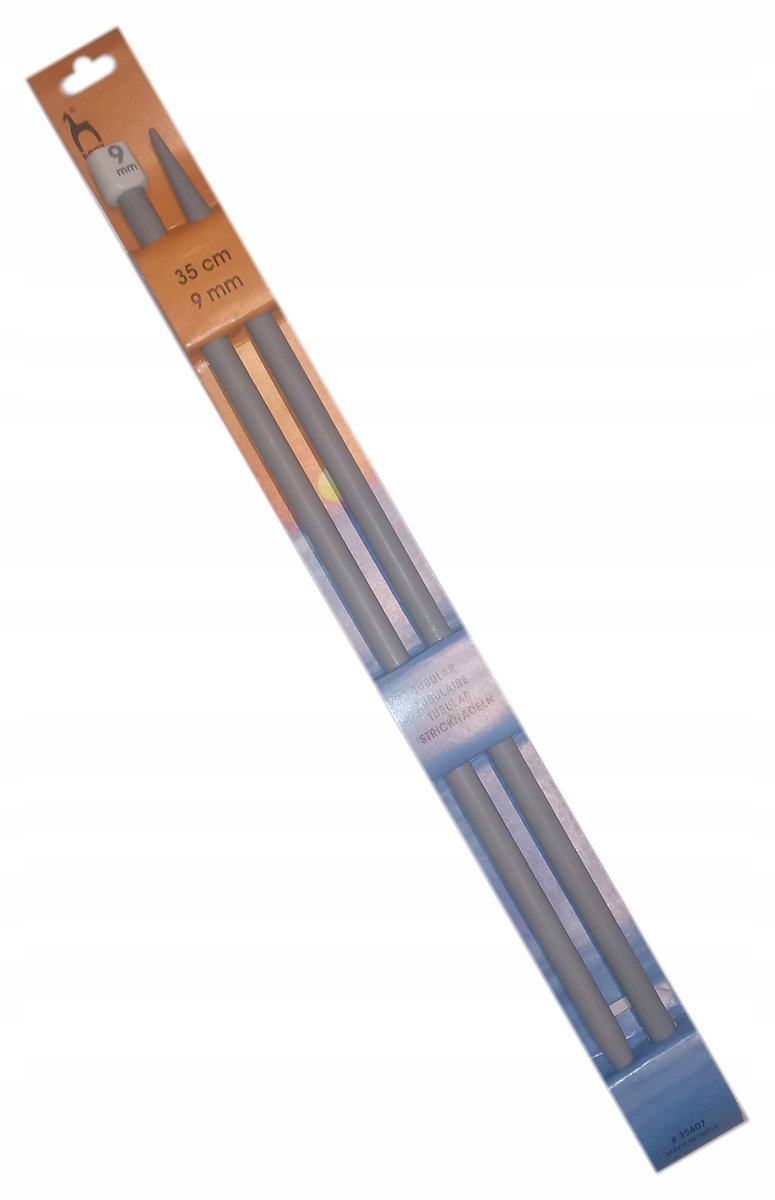 Pony Teflon Rechten Breinaalden 9mm x 35cm