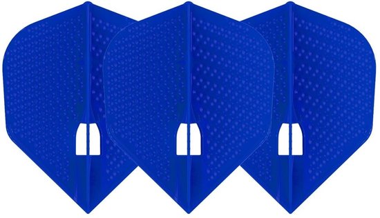 L-Style Champagne L3 Shape Dimple Blue - Dart Flights van L-Style — afbeelding 5
