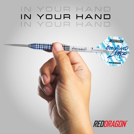 Red Dragon Luke Humphries Coolhand Blue Series 90% Dartshopper Exclusives - Dartpijlen van Red Dragon — afbeelding 5