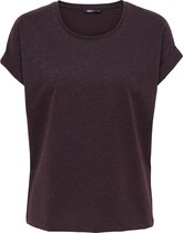 ONLY - ONLMOSTER GLITTER S/S TOP NOOS JRS Dames Top