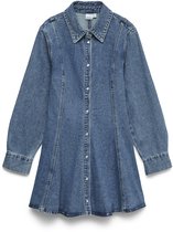 VERO MODA - VMJESSIE LS SHORT DENIM DRESS NOOS - Dames - Mini jurken