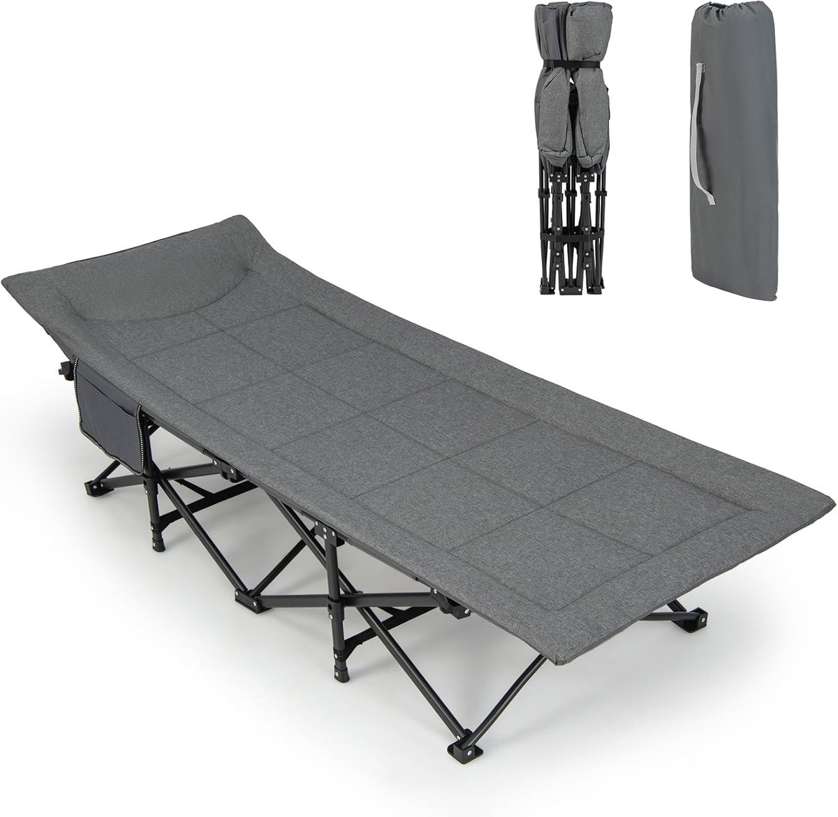 Lexium Veldbed - Kampeerbed - Veldbedden - Veldbed Kamperen - Kampeermatras