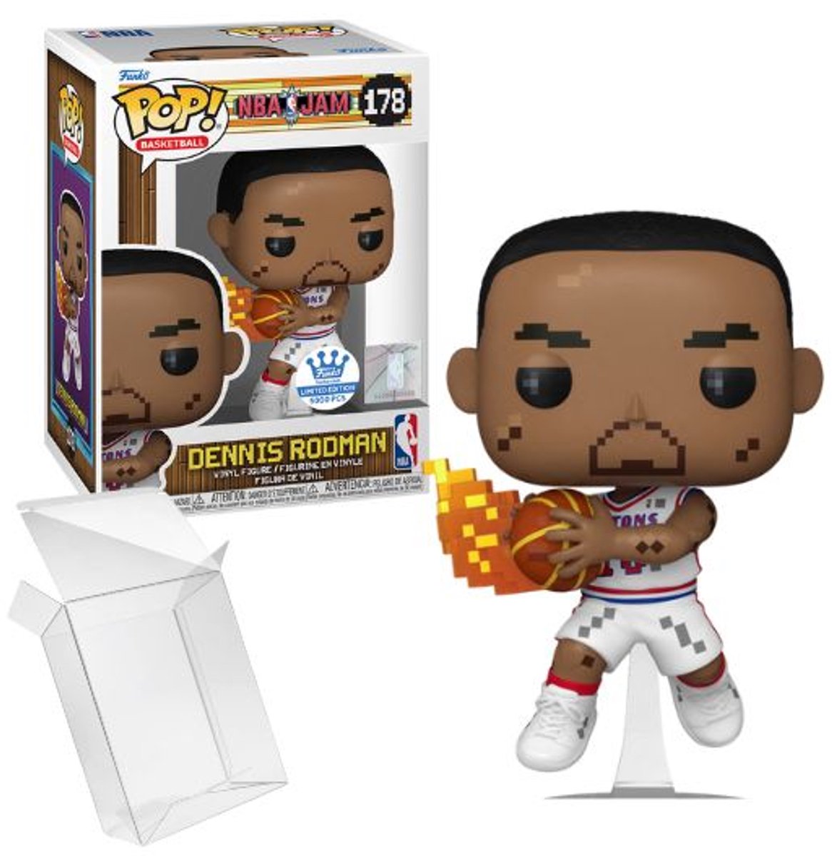 Funko Pop! Basketball: NBA Jam - Dennis Rodman #178 Funko Exclusive