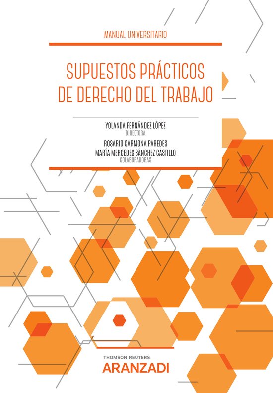 Supuestos prácticos de derecho del trabajo - cover