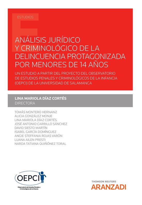 Análisis jurídico y criminológico de la delincuencia prot ... - cover