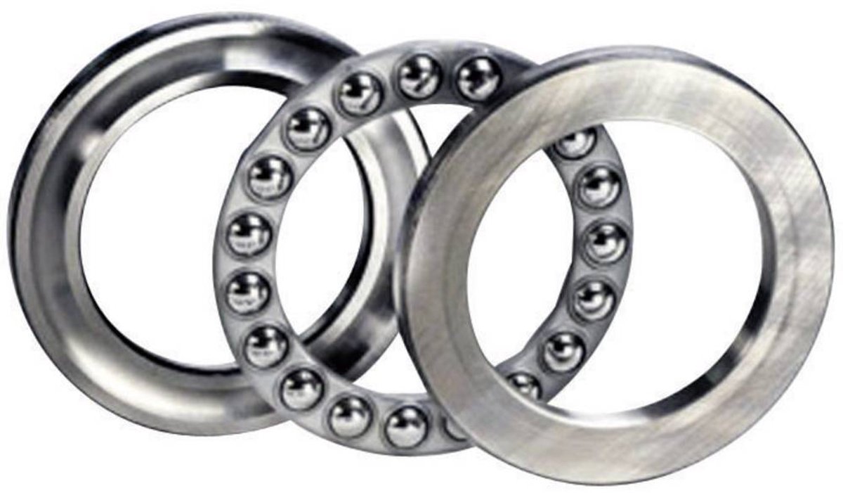 UBC Bearing 51103 Groefkogellager, axiaal Buitendiameter: 30 mm Toerental (max.): 6300 omw/min