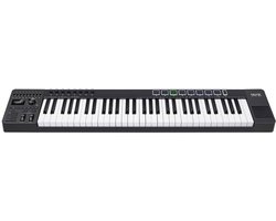 MIDI keyboard controller - NUX NTK-61 - 61 toetsen - 9 faders - 8 pads - Touchpad