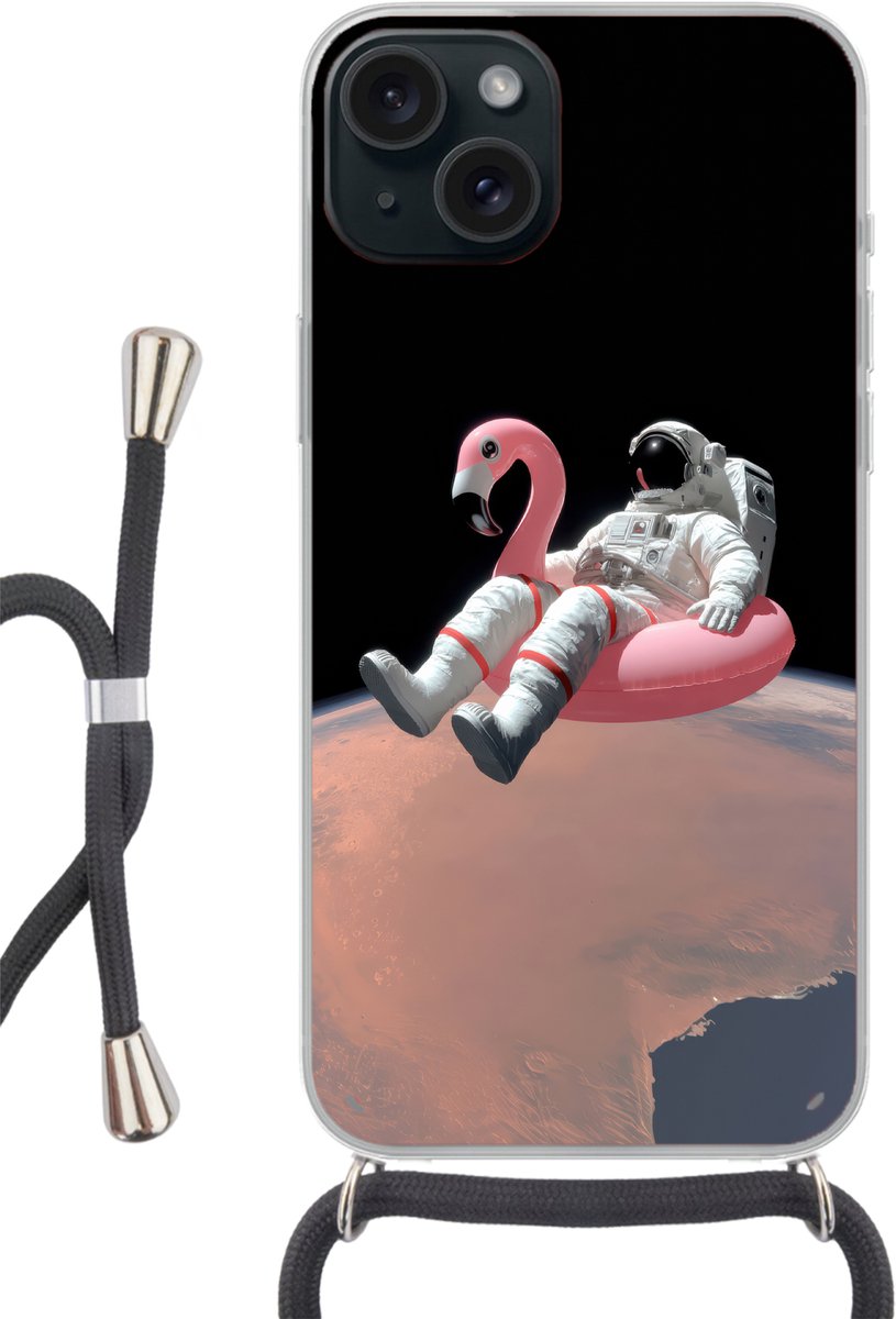 Astronaut - Flamingo - Zwemband - Roze