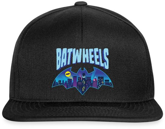 Batwheels Batman-Symbool Met De Skyline Van Gotham