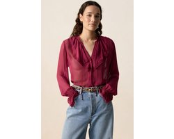 Sissy-Boy - Donkerrode blouse