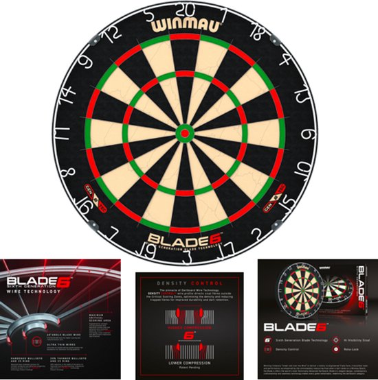 Winmau Blade 6 Dartbord