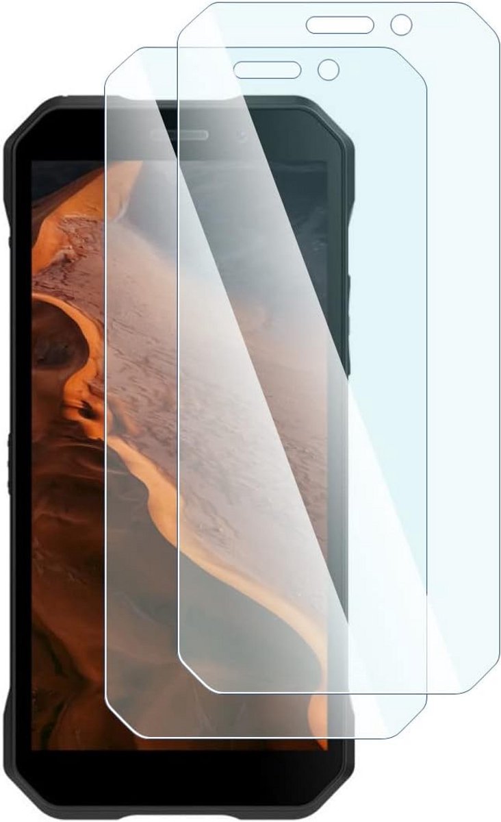 Flexibele Glazen Screenprotector 9H - 2 stuks - Geschikt voor Smartphone Hammer Iron 3 LTE