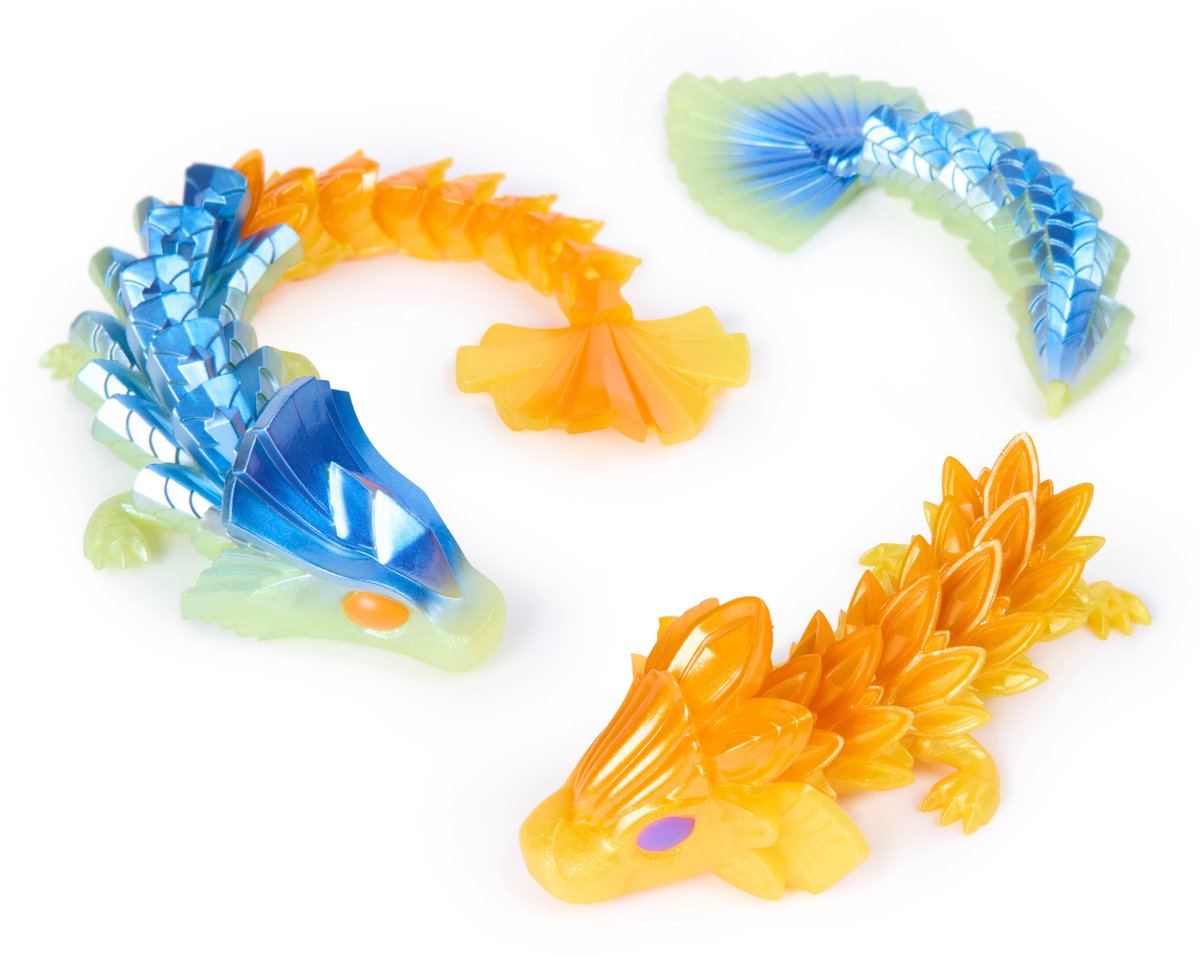 Spin Master CrystaLynx Dragons - Fidget Draak - Verrassingsfiguur - 23 cm — cadeau in Spellen & Speelgoed - foto 4