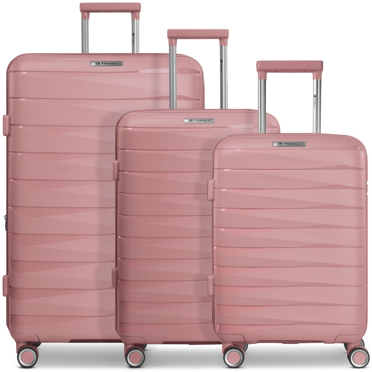 Worldpack New York 2.0 handbagagekoffer | Cabinewagen met harde schaal en 4-wielsysteem, afsluitbare draagbeugel en cijferslot | 38 cm x 22 cm x 55 cm - 2,6 kg