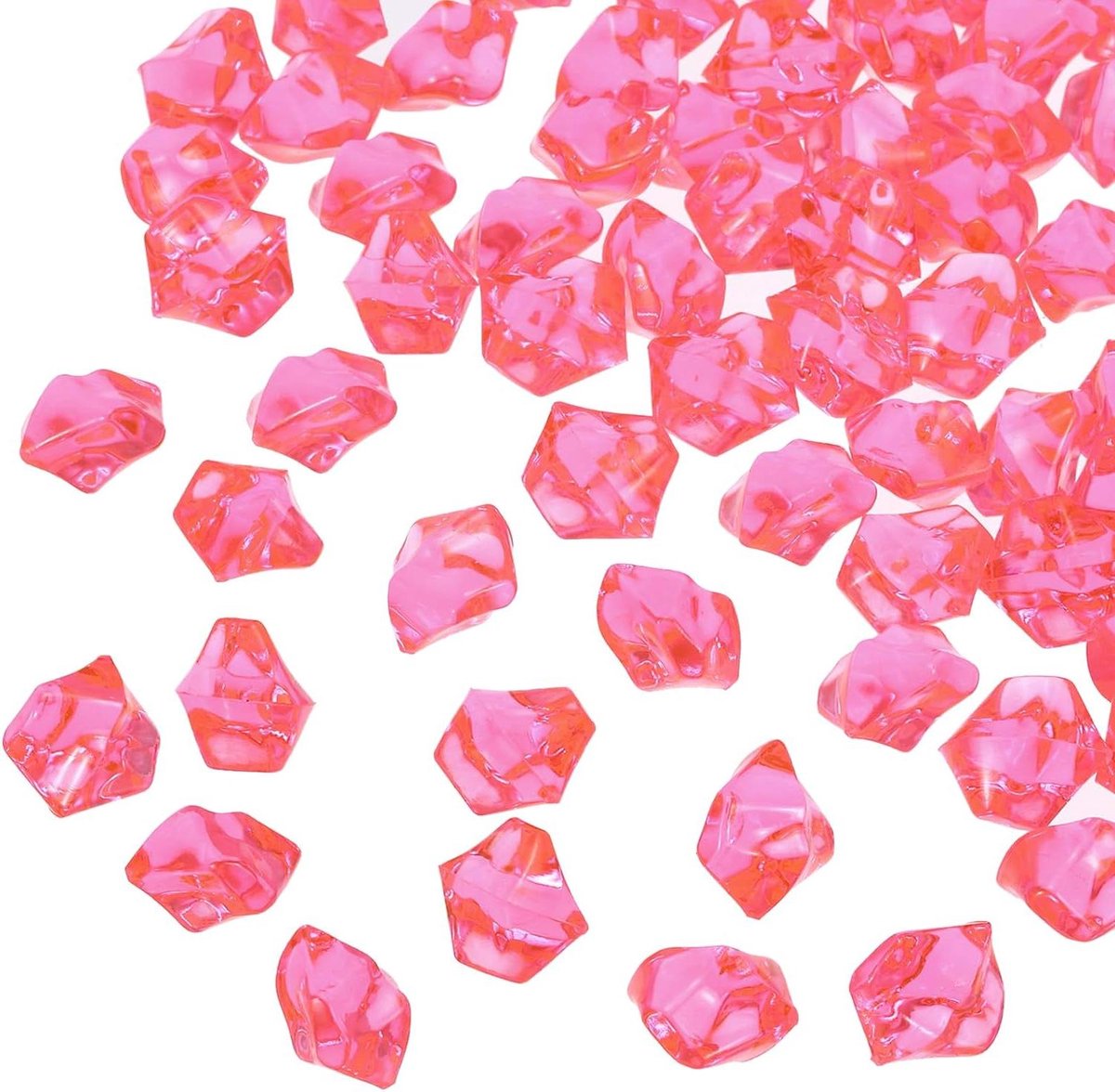 Ronte - Acryl Roze Kristallen Edelstenen - Set van 800 Stuks - Decoratieve Nep-diamanten voor Vaasvullers met Glinsterend Effect