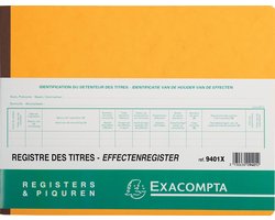 Exacompta aandelenregister BV