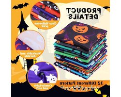 70 stuks 254 x 254 cm bedrukte katoenen stof - Patchwork-stoffen voor DIY knutseldoeken - Halloween .