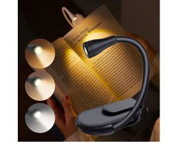 Leeslampje voor Boek met Klem