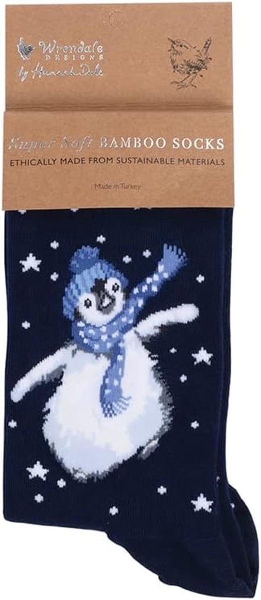Warme Wintersokken met Pinguïn Design - Maat 37-41 - Comfortabel en Feestelijk