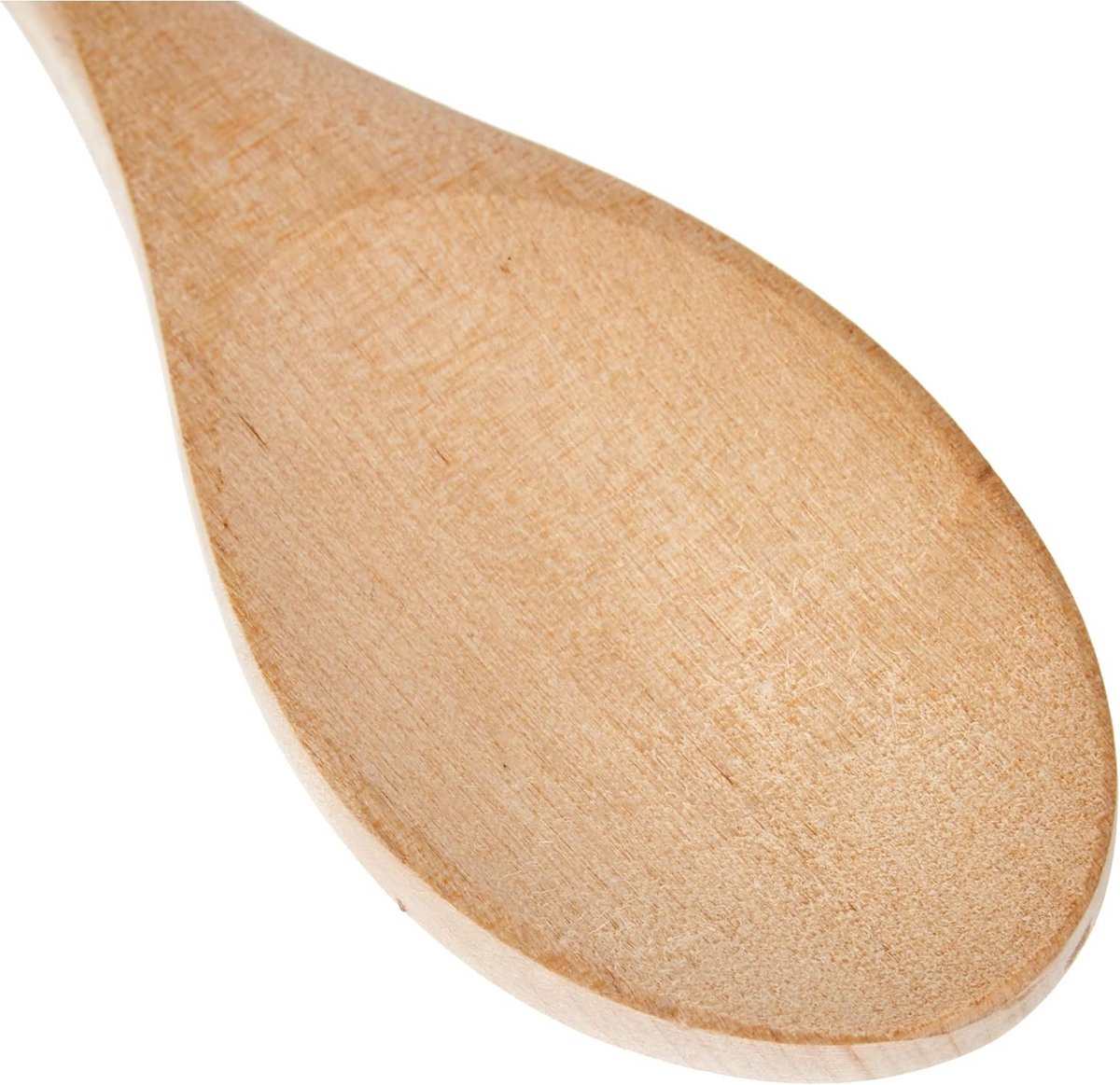 Houten Roerlepel Ovaal 35 cm Keukenlepel