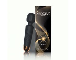 Xedôra® Auréa - Vibrators voor Vrouwen - Krachtige Clitoris Stimulator - Intense Stimulatie - 20 Standen - Stil & Discreet - Sex Toys voor Vrouwen - Seksspeeltjes - Vibrator - Magic Wand - Cadeau voor Haar - Waterdicht